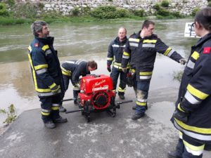 Übung: Tragkraftspritze und Wasserförderung