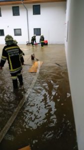 Hochwassereinsätze durch Starkregen