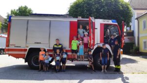 Ferienkurier bei der FF Ulmerfeld-Hausmening