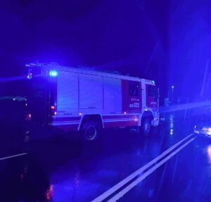 Einsetzender Regen – Verkehrsunfälle